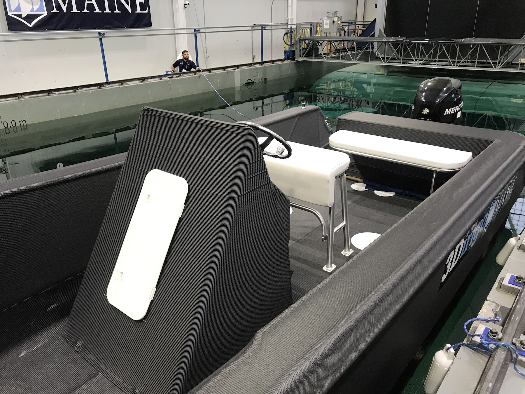 UMaine launches world’s largest 3D printed boat Maine Boats Homes